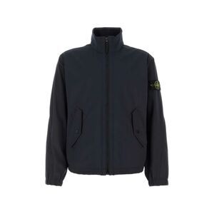 Stone Island Men Water And Wind Resistant Stand Collar Jacket